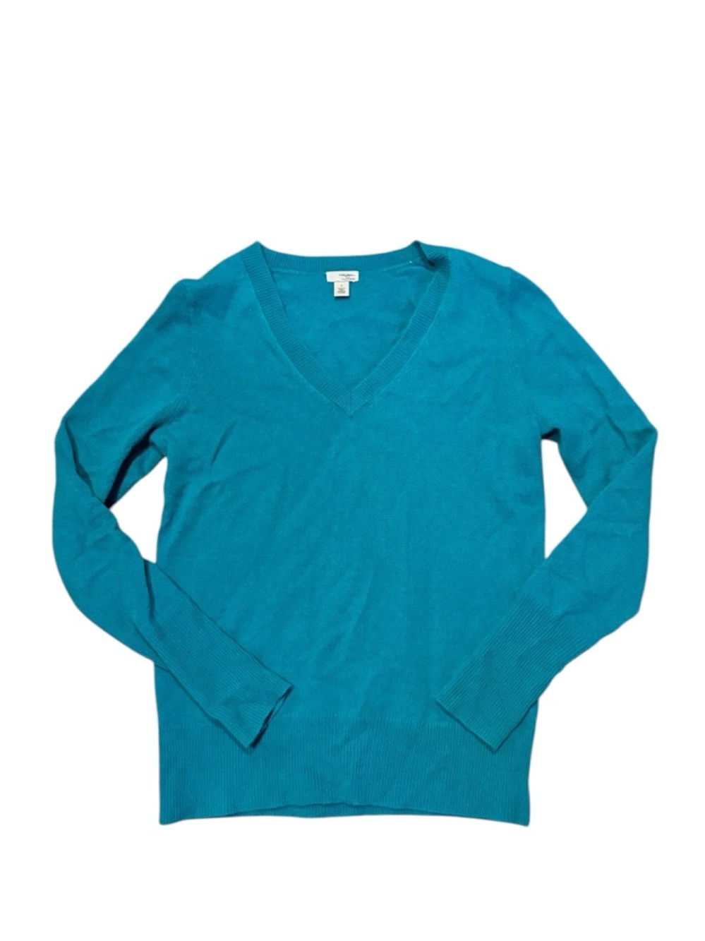 Halogen blue cashmere sweater